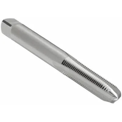 OSG Straight Flute Tap #8-32 UNC, H3, 2B-3B, 3 Flute, Plug Chamfer, Cobalt - Hand Taps for Mold & Tool Steels