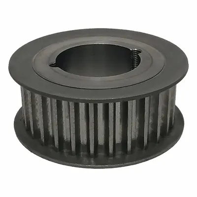 OEM GT Section Taper Lock Bushed Timing Pulley, Black Oxide, For 3020 Bushing - GT Section Taper Lock Bushed Timing Pulleys