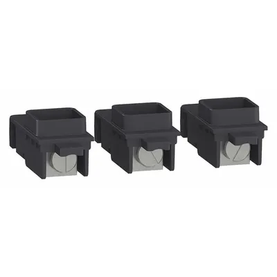 SQUARE D Mechanical Lug Kit: Mechanical Lug Kit, 125 A Amps, 3 Poles - Square D Circuit Breaker Lugs & Lug Kits