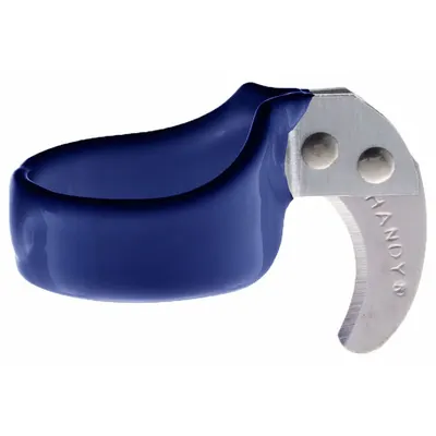HANDY Ring Knife: 4 cm Overall Lg, Steel, 1 1/2 in Blade Projection Lg, 1 3/4 in Outside Dia - Ring Cutters