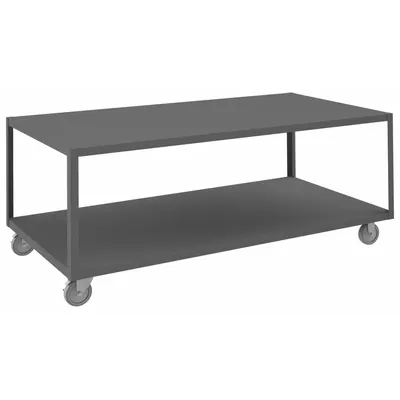 DURHAM MFG Work Table: Fixed Ht, Steel, 72 in x 36 in - Steel-Top Mobile Worktables