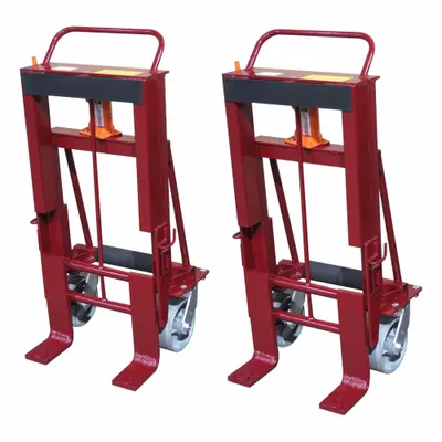 WESCO Hydraulic-Lift Machinery & Equipment Mover with Dual-Forks - Hydraulic-Lift Machinery & Equipment Movers with Dual-Forks