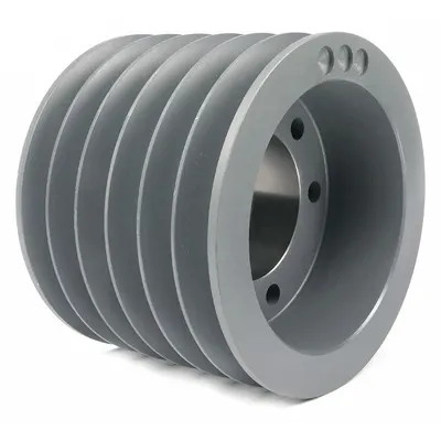 OEM V-Belt Pulley: 5V710 - Bushed-Bore Cast-Iron Wedge V-Belt Pulleys