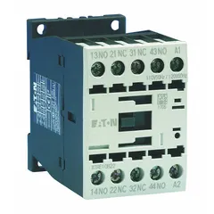 DIN rail-mounted IEC control relay with a 480V AC coil voltage and 2 normally open, 2 normally closed contacts rated at 10 A. Suitable for switching and control applications in industrial automation panels, motor control centers, and process control systems.