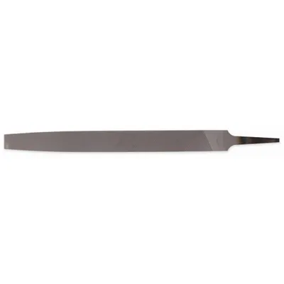 NICHOLSON Machinists File: Rectangular, Bastard Cut, 14 in Lg without Tang, 1 5/16 in Wd - Tapered Single-Cut Rectangular Files