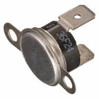 This FRIGIDAIRE dryer thermostat is a replacement component that regulates temperature by cycling the heating element on and off. It helps prevent overheating in compatible dryers. Use for maintaining safe and efficient drying performance