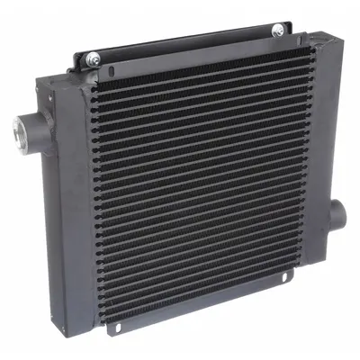 COOL-LINE DC Motor Driven Forced Air Oil Cooler, 12V, 50 gpm, 377 psi, D30-12 - DC Motor Driven Forced Air Oil Coolers