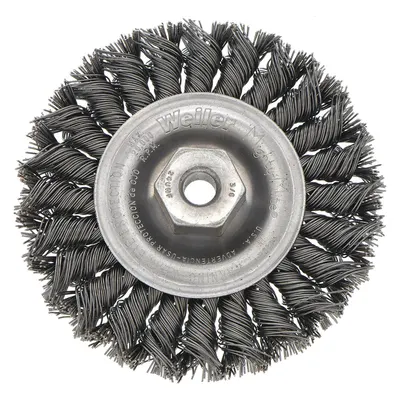 WEILER Heavy-Cleaning Brush for Contoured Carbon Steel Surfaces - Heavy-Cleaning Brushes for Contoured Carbon Steel Surfaces