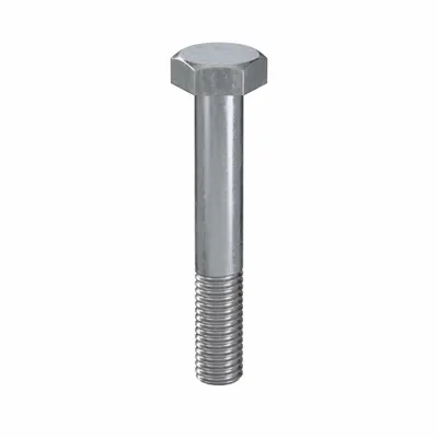 LINDSTROM Hex Head Cap Screw: Steel, Class 8.8, Zinc Plated, M10, Metric, 65 mm lg - Class 8.8 Steel Hex Head Cap Screws