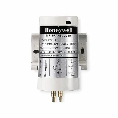 Honeywell Transducer: Mfr Part # RP7517A1009 - Replacement HVACR Controls, Switches & Thermostats