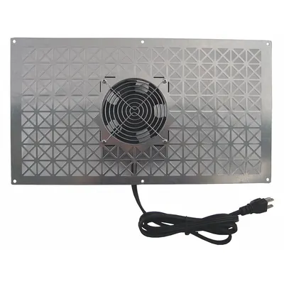 TJERNLUND Crawl Space Fan: Supply, 110 cfm Max Airflow, 1 Fans, 20 W, 6 ft Cord - Crawlspace Supply Fans