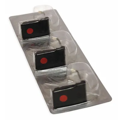 GRAPHIC CONTROLS Pen: Pens, Yokogawa, Red, B9902AM, 1.82 in Nib Lg, 3 Pens Included, Pen - Circular Chart Recorder Pens