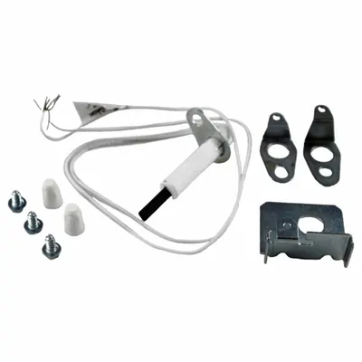 Robertshaw Hot Surface Igniter: OEM, Silicon Nitride, 15 in Lead Lg, 120V AC, Hardwired - Direct OEM Replacement Hot Surface Ignitors