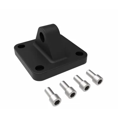 ARO Attachable Mounting Kit: Attachable Mounting Kit, Eye Bracket, Fits 4 in Bore Dia - Eye Bracket Mounting Hardware