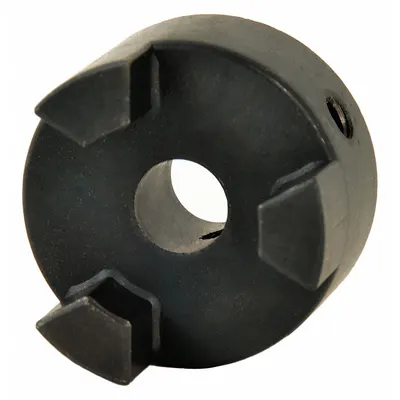 Dayton Shaft Coupler Body: L095 Coupling Size, 2 7/64 in Outside Dia - General Purpose Straight Jaw Coupling Hubs