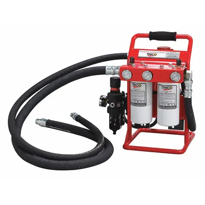 TRICO Hand Held Hydraulic Filter Unit: 100 psi Max Pressure, 1 gpm Max Flow Rate - Two-Stage Handheld Filtration Units