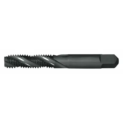 CHICAGO-LATROBE Spiral Flute Tap: #8-32 UNC, H3 / 2B, 3 Flute, Bottoming Chamfer - General Purpose Spiral-Flute Taps
