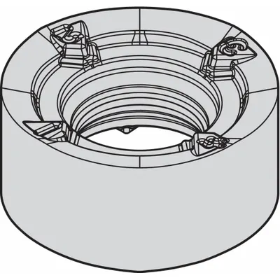 WIDIA Round Milling Insert: RNGJ10T3M0EML (MPN 5274456) - Round (R) Indexable Milling Inserts