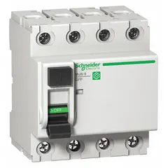 UL1053 DIN rail-mount ground fault protector from the GFP series. Rated 40 A at 240V AC with a 26 mA rated residual current and Type A curve. Maximum interrupting rating of 10kA at 240V AC. Suitable for ground fault protection in industrial electrical distribution systems.