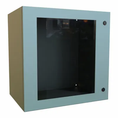 HAMMOND Electrical Enclosure: Steel, 24 in x 24 in x 16 in, NEMA 12/3R/4 - Steel Washdown Enclosures