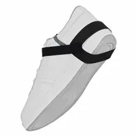 SCS Heel Grounding Strap: Heel Grounder, 17 in Multi-Strand Ribbon, Hook and Loop Fastening, Heel (MPN HGC1M-EC)