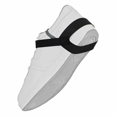 SCS Heel Grounding Strap: Heel Grounder, 17 in Multi-Strand Ribbon, Hook and Loop Fastening - Heel Grounding Straps