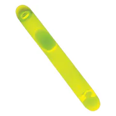 Single-use chemical lightstick providing yellow illumination for 6 hours. Each stick measures 2 inches in length. Supplied in a 50-pack for emergency lighting, safety marking, and low-light identification in industrial and facility maintenance settings.