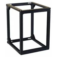 VIDEO MOUNT PRODUCTS Swing Gate Wall Rack: 13 Rack Units, 27 1/2 in x 21 1/8 in x 23 3/4 in (MPN ERW24)