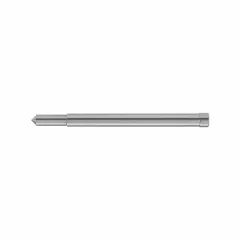 Pilot pin designed for use with TCT broach cutters. Supports a 2-inch cutting depth. Supplied in a pack of 2. Used in metalworking for guiding broach cutters during hole cutting operations.