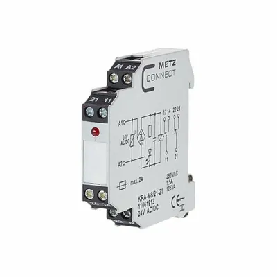 METZ CONNECT Changeover Contact: C-Logline, DIN Rail Mounting, 11061913 - Modules for Metz Connect Controllers