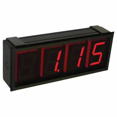 Dwyer Digital Panel Meter: 10.5 V AC – 30 V AC, 10.5 V DC – 30 V DC, 2.3 in Digit Ht - Max. - DC Current Digital Panel Meters