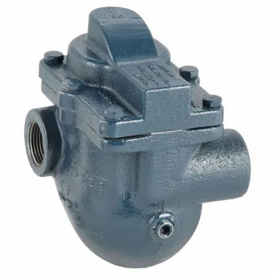ARMSTRONG INTERNATIONAL Steam Trap: Cast Iron, 1 in FNPT, 1,800 lb/hr, 75 psi Max., 377°F Max. - Cast Iron C-Pattern Float & Thermostatic Steam Traps