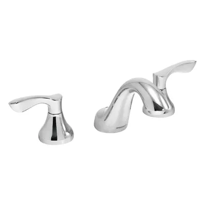 SPEAKMAN Mid Arc Bathroom Faucet: Chelsea, Brass, Chrome Finish, 1.2 gpm Flow Rate - Widespread Handle Bathroom Faucets