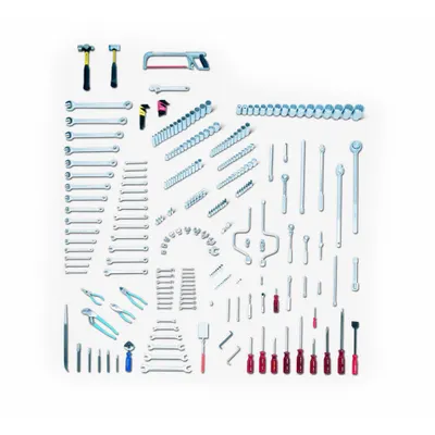 WRIGHT Fractional/Metric Master Tool Set: 278 Total Pcs - Tool Only Sets