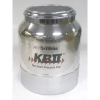 DEVILBISS Spray Gun Cup: Siphon Feed Spray Gun Cup, Spray Gun Cups, Binks/DeVilbiss, KB-555 (MPN KB-422)