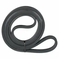 CONTINENTAL Banded V-Belt: 2/B154, 2 Ribs, 157 in Outside Lg, 1 21/64 in Top Wd, 13/32 in Thick