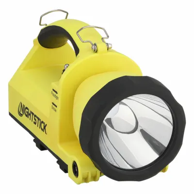 NIGHTSTICK Intrinsically Safe Lantern: Rechargeable, 900 lm Max., 7.75 hr Run Time at Max. Brightness - Rechargeable Safety-Rated Lanterns