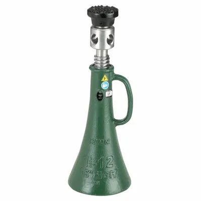 SIMPLEX Screw Jack: Steel, Screw Adjustment, 12 ton Load Capacity - Screw Jacks