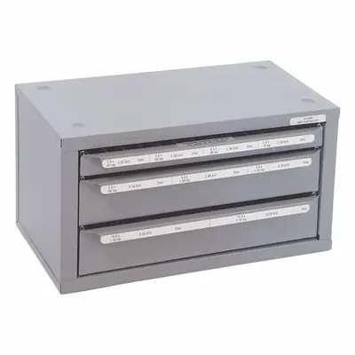 HUOT Tap, Drill and Die Dispenser: 29 Compartments - Tap, Drill Bit & Die Chests