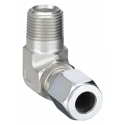 PARKER Ferulok Flareless Bite-Type Steel Compression Fitting Elbow - Flareless Bite-Type Steel Compression Fittings