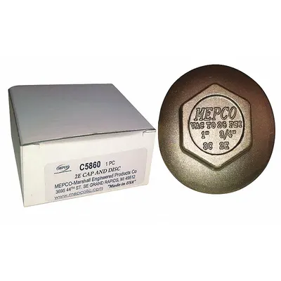 MEPCO Steam Trap Cap and Disc: For Mepco Dunham Bush - Thermostatic Cap & Disc Assemblies
