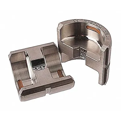 THOMAS & BETTS Upper and Lower Crimping Die: 2 AWG Copper, Copper & Aluminum Connectors - Thomas & Betts Replacement Crimping Dies