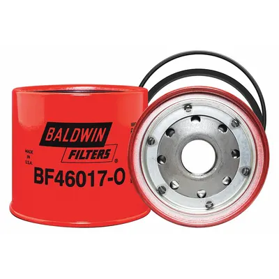 BALDWIN FILTERS Fuel Filter: Spin-On, 3 13/16 in Outside Dia, 1-12 Thread Size, Cellulose - Spin-On Fuel Filters