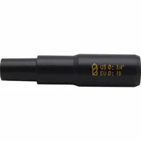 The DEWALT Piston Plug is an accessory for adhesive anchors, designed to seal the hole during adhesive injection. It ensures proper bonding in concrete and masonry applications. This 10-pack of piston plugs has a compatible hole diameter of 0.75 in