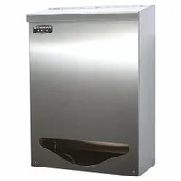 BOWMAN DISPENSERS Bulk Dispenser: 12 3/16 in Overall Wd, 5 3/4 in Overall Dp, 1 Compartments, Silver (MPN BK001-0300)
