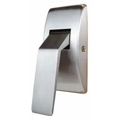 This ABH passage paddle lockset is designed for interior doors where locking is not required, such as hallways or closets. It features a push-down/pull-up lever style and is ADA compliant. The bronze finish suits commercial and institutional settings requiring accessible hardware.