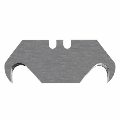 PACIFIC HANDY CUTTER, INC Utility Blade: 2 5/8 in Blade Lg, 2 in Blade Wd - Straight-Edge Hook-Tip Replacement Utility Blades