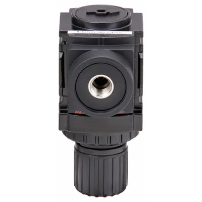 ARO Compressed Air Regulator: Aluminum, 1/4 in NPT, 59 cfm, 0 psi to 140 psi - ARO FRL Air Regulators
