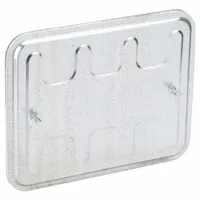 Duct Access Door: 18 in x 24 in, 16 ga, Steel, Thumbscrews, 2,300°F Max Temp Rating, 2 Mounting Stud (MPN GRD2418F2GA)