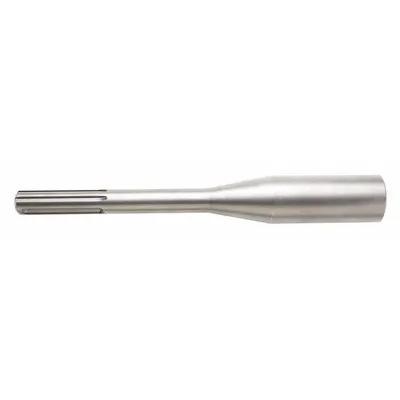 MILWAUKEE Chisel Bit: 3 in Head Wd, 12 in Overall Lg, 45/64 in Shank Dia - Self-Sharpening Chisel Bits for SDS-Max Hammer Drills
